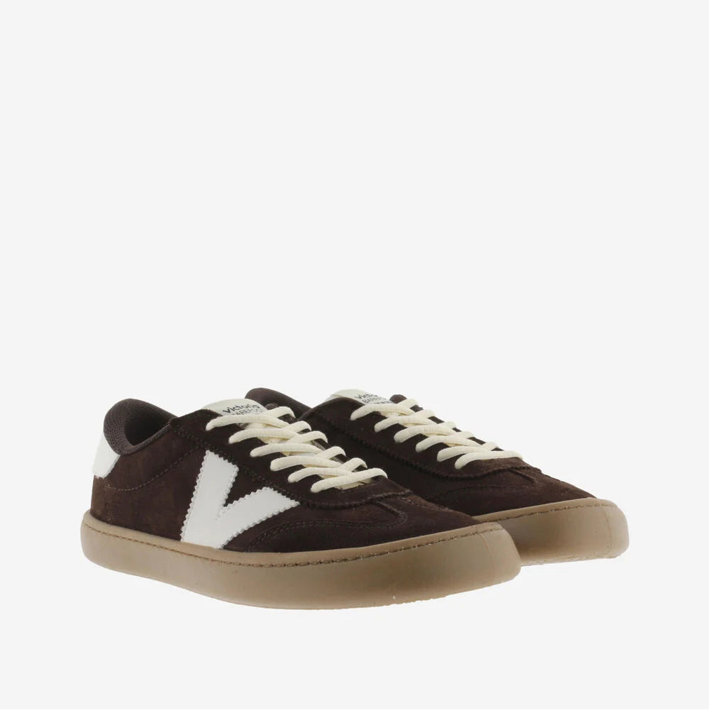 Victoria Olmo Barefoot Serraje - Chocolate