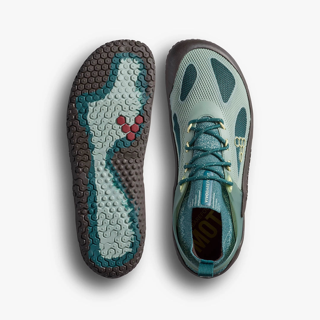 Vivobarefoot Motus Strength Hombre - Glacial-Green
