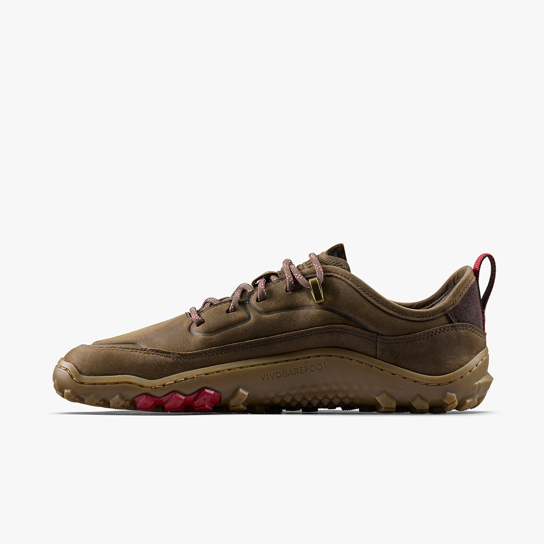 Vivobarefoot Tracker Leather Low II Mujer - Bracken