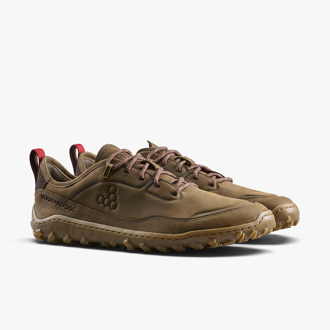Vivobarefoot Tracker Leather Low II Mujer - Bracken