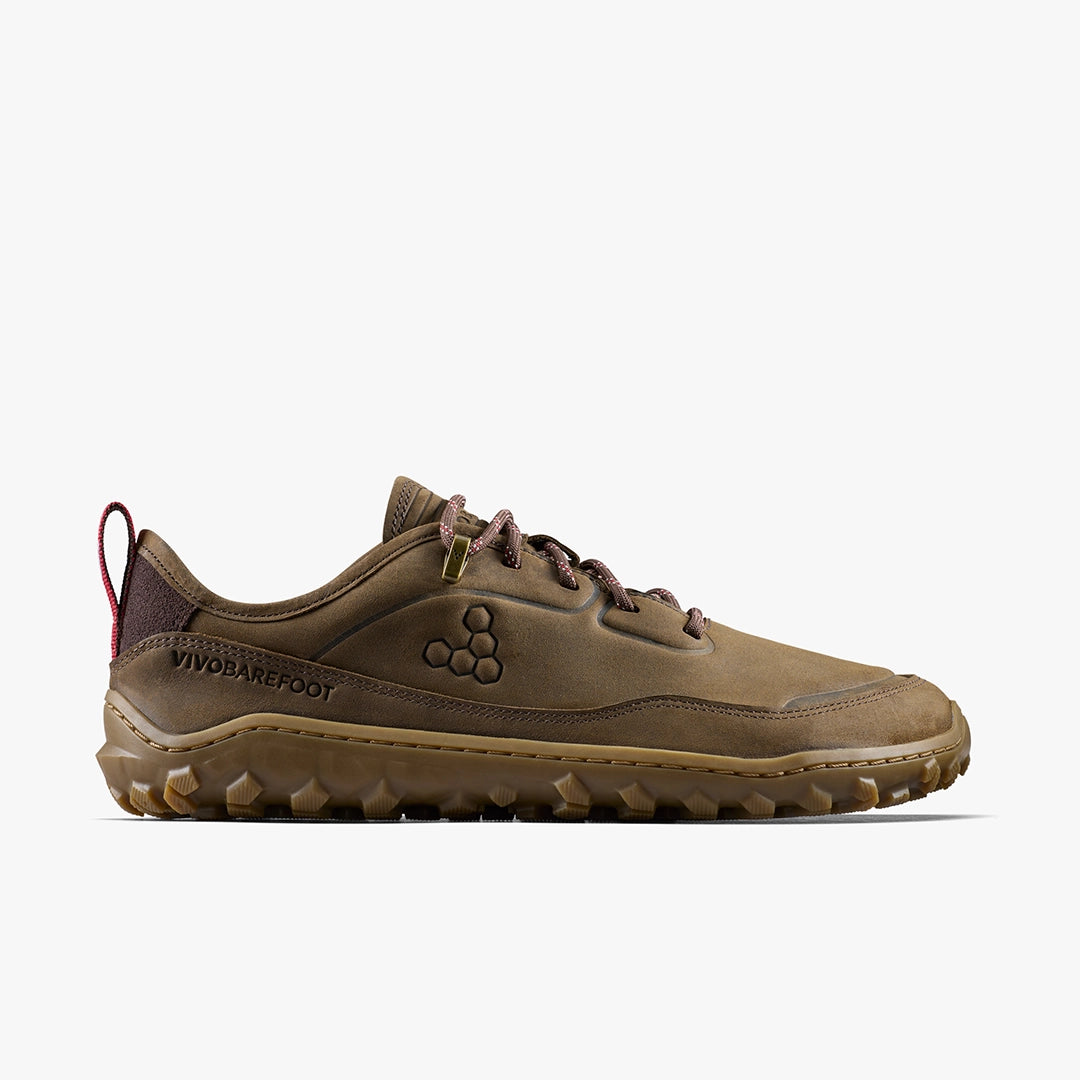 Vivobarefoot Tracker Leather Low II Mujer - Bracken