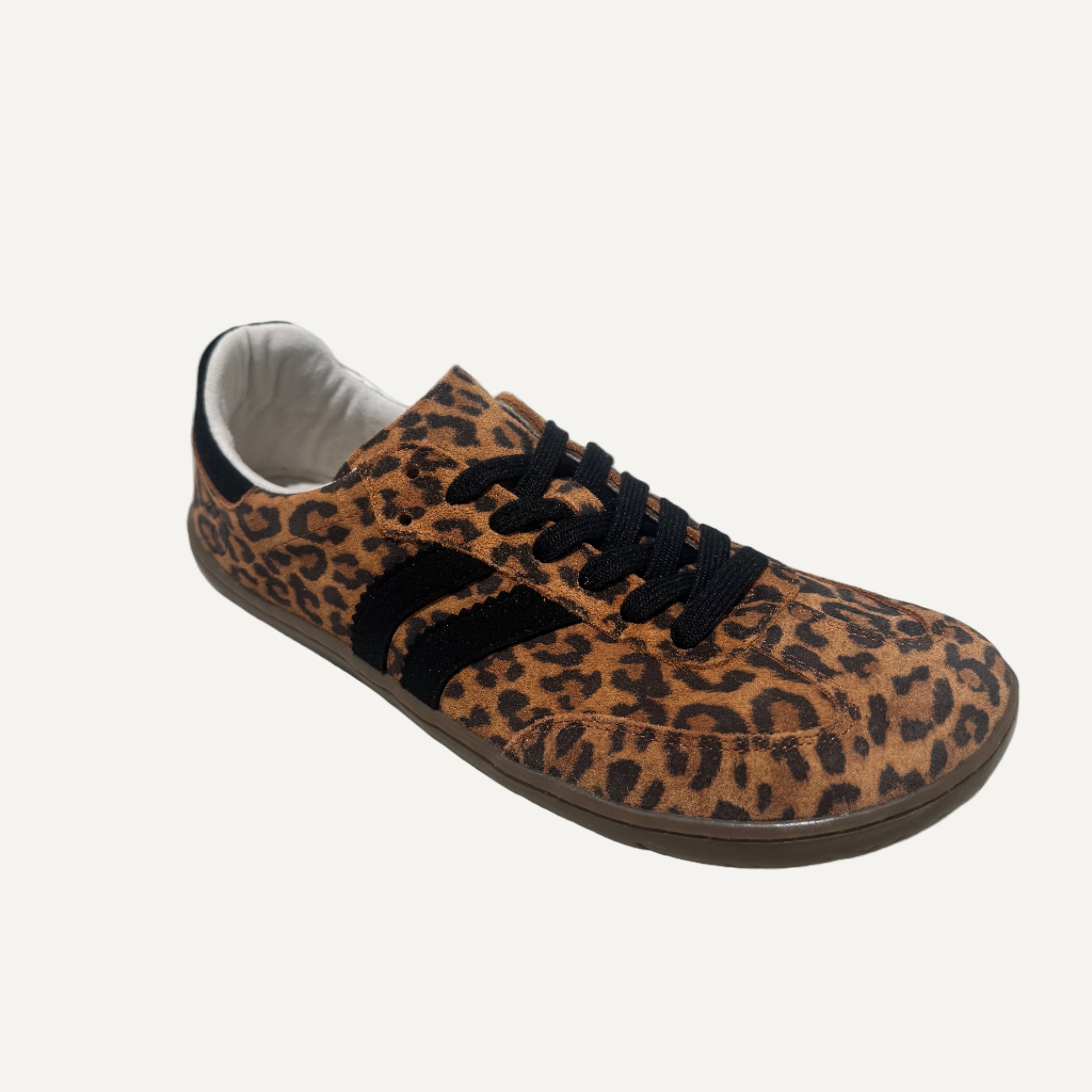 Coqueflex Deportivo 4415 - Leopardo-Suede-Whisky-Negro