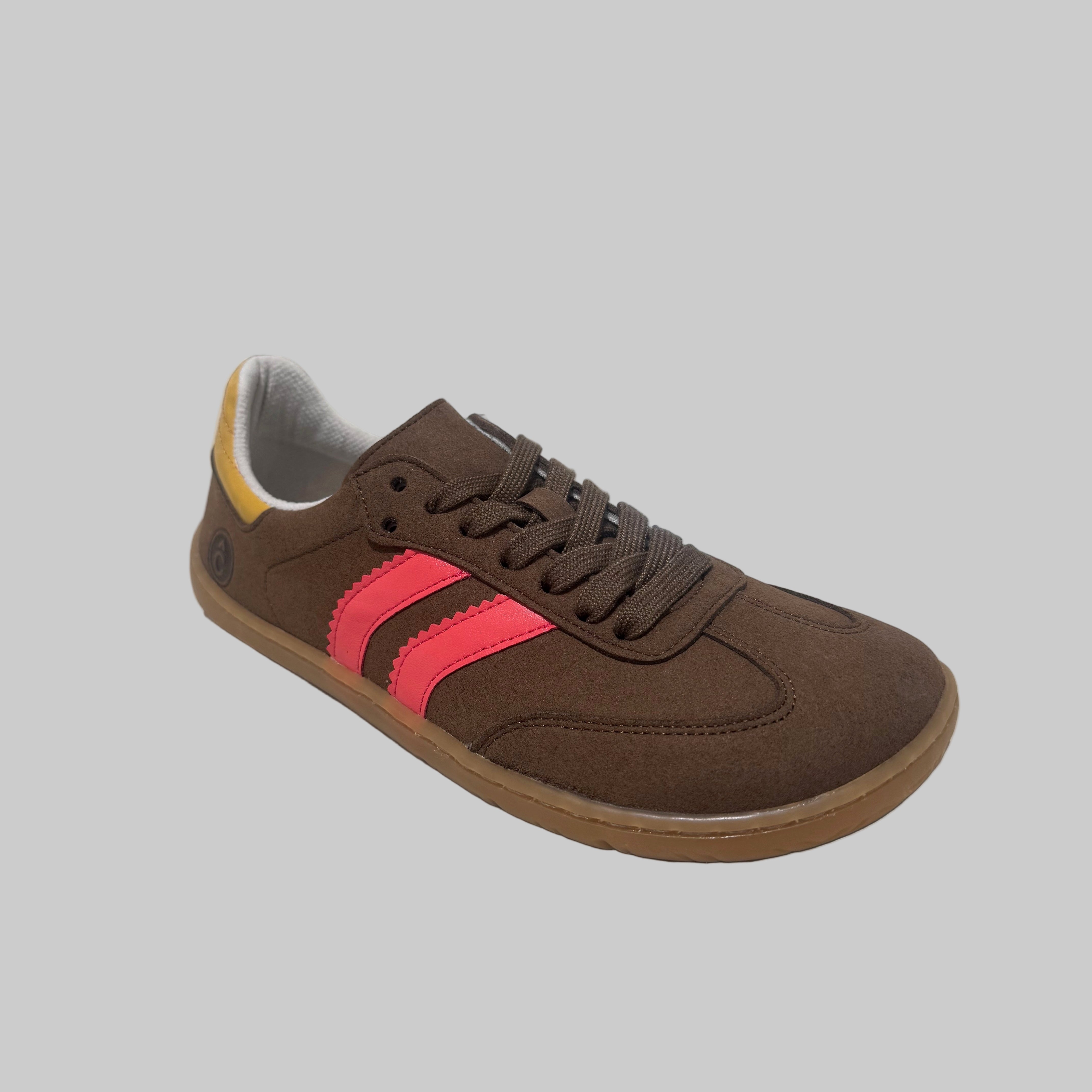 Coqueflex Deportivo 4415 - Suede-Corteza-Corallo-Giallo