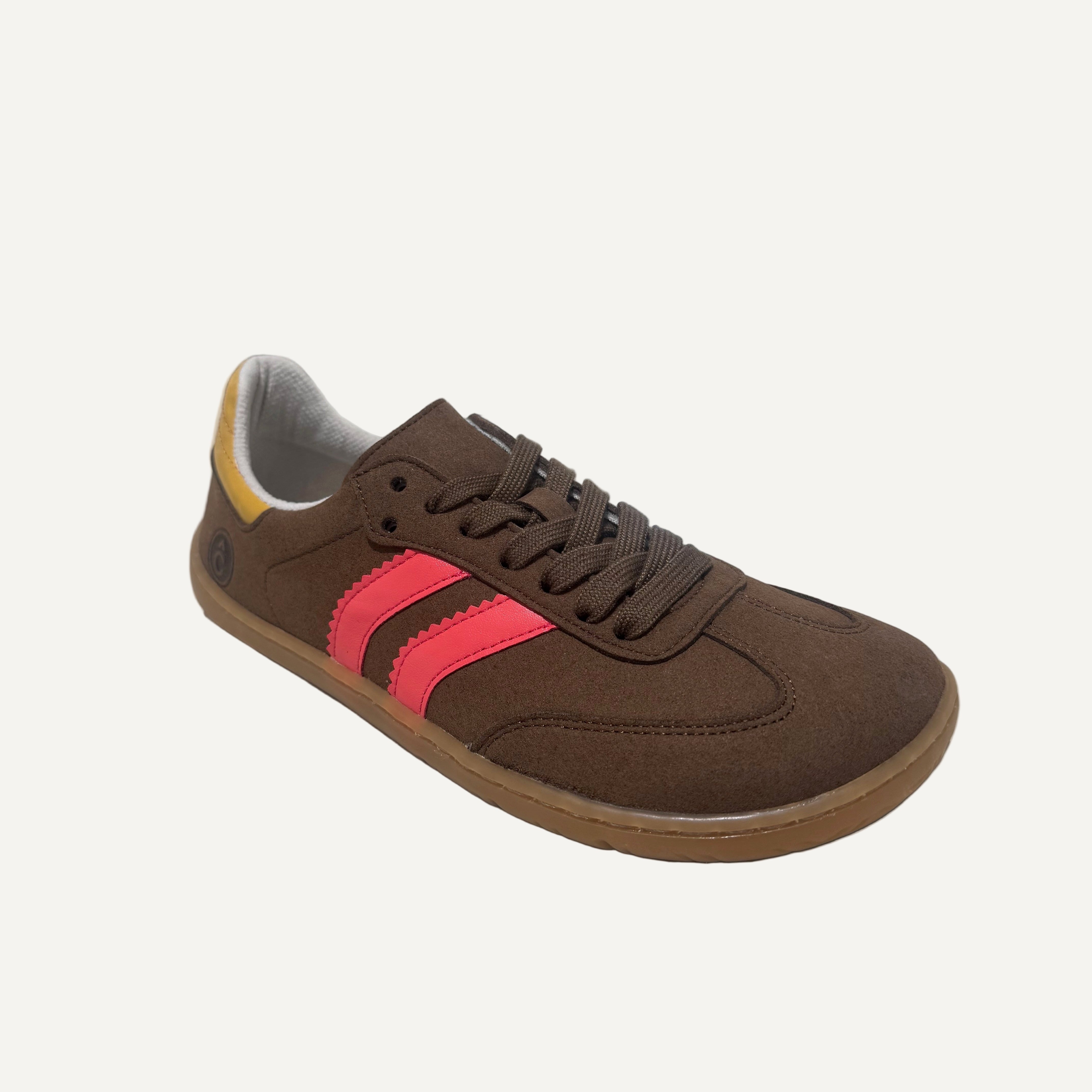 Coqueflex Deportivo 4415 - Suede-Corteza-Corallo-Giallo