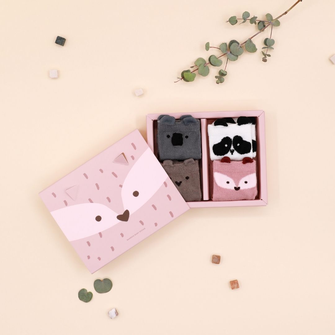 Attipas Calcetines Fox Anti-Slip Gift Set