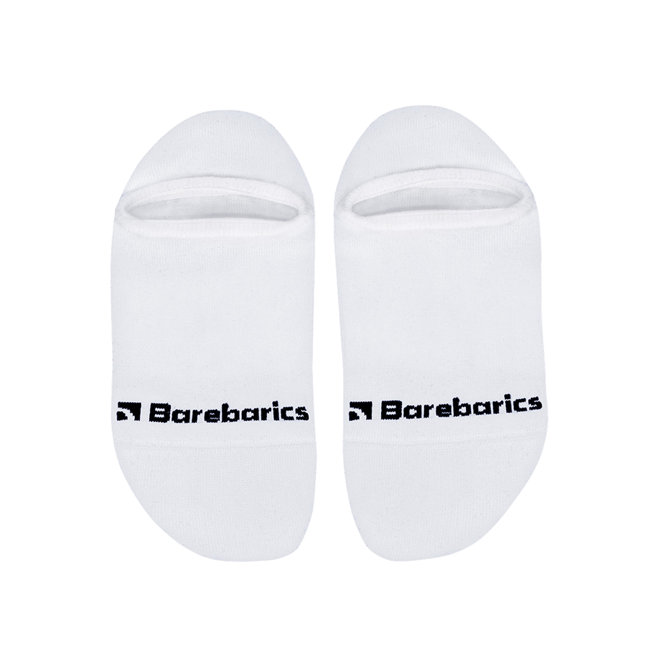 Barebarics Calcetines No-Show 3 Pack - Blanco