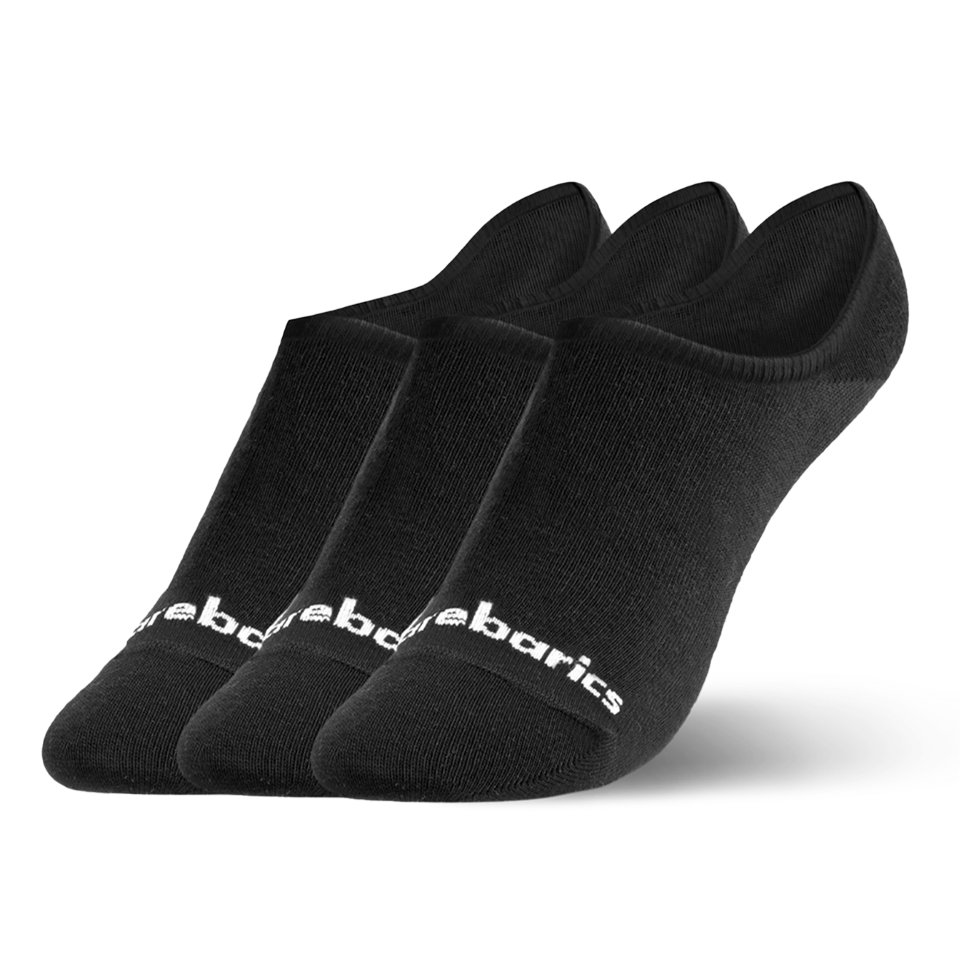 Barebarics Calcetines No-Show 3 Pack - Negro