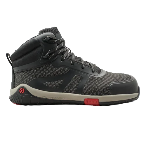 Baak Pegasus S3S Calzado de Seguridad Barefoot - Negro-Gris