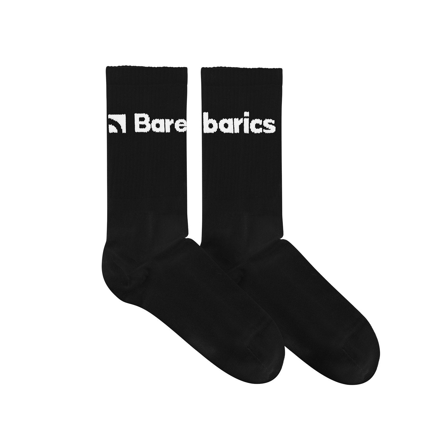 Barebarics Calcetines Crew Big Logo - Black