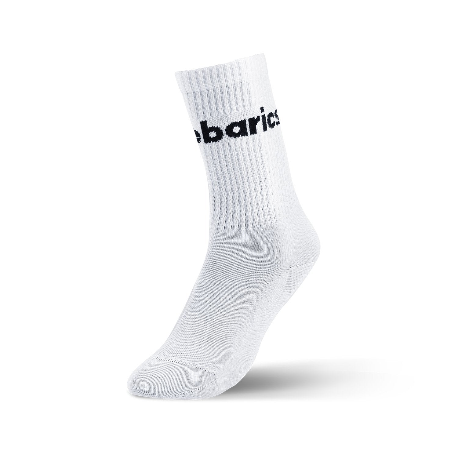 Barebarics Calcetines Crew Big Logo - White