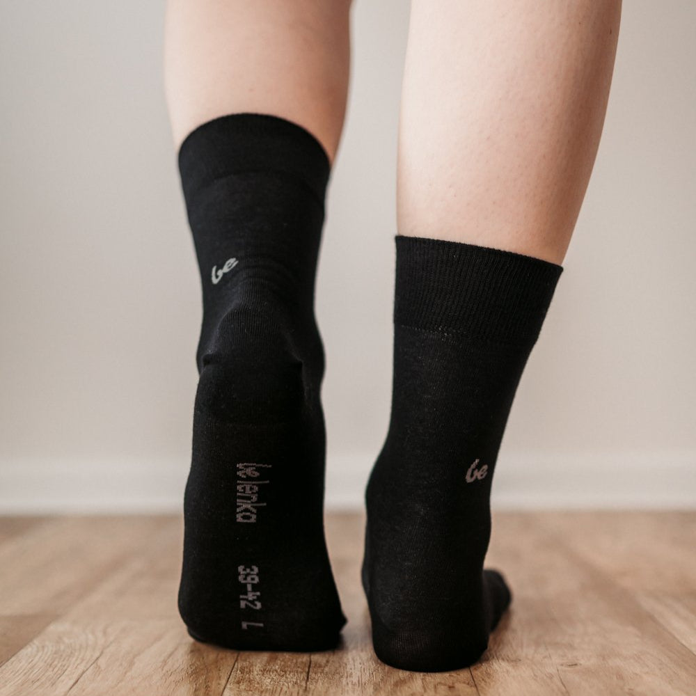 Be Lenka Calcetines Crew Essentials 3 Pack - Negro