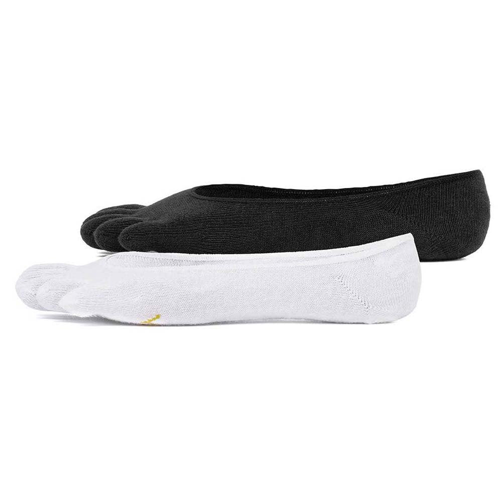 FiveFingers Calcetines Ghost Pack 2 Socks - White-Black