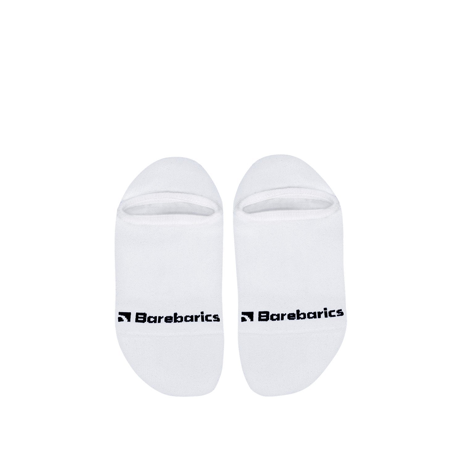 Barebarics Calcetines No-Show 3 Pack - White