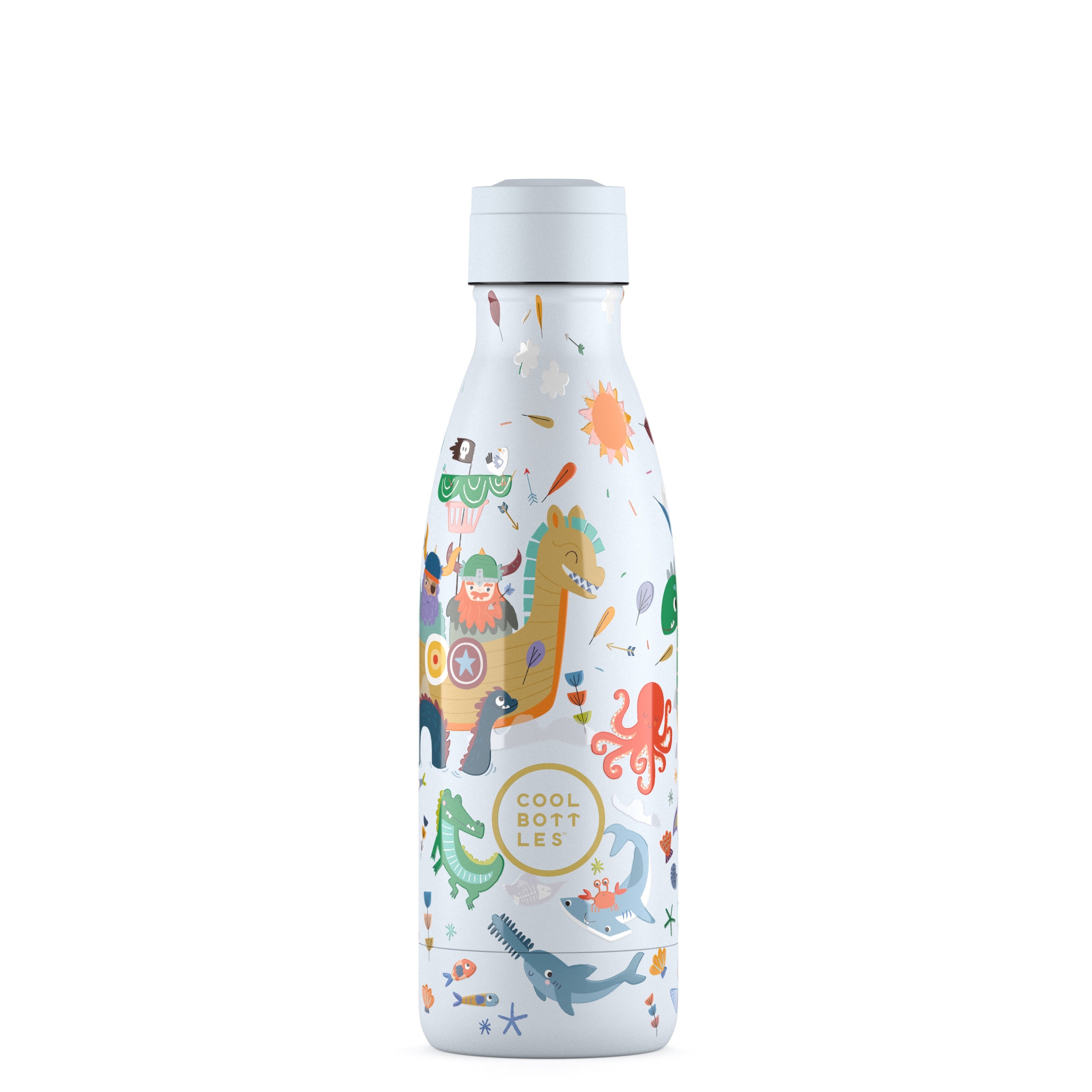 Cool Bottles Botella Kids - Brave Vikings 350 ml