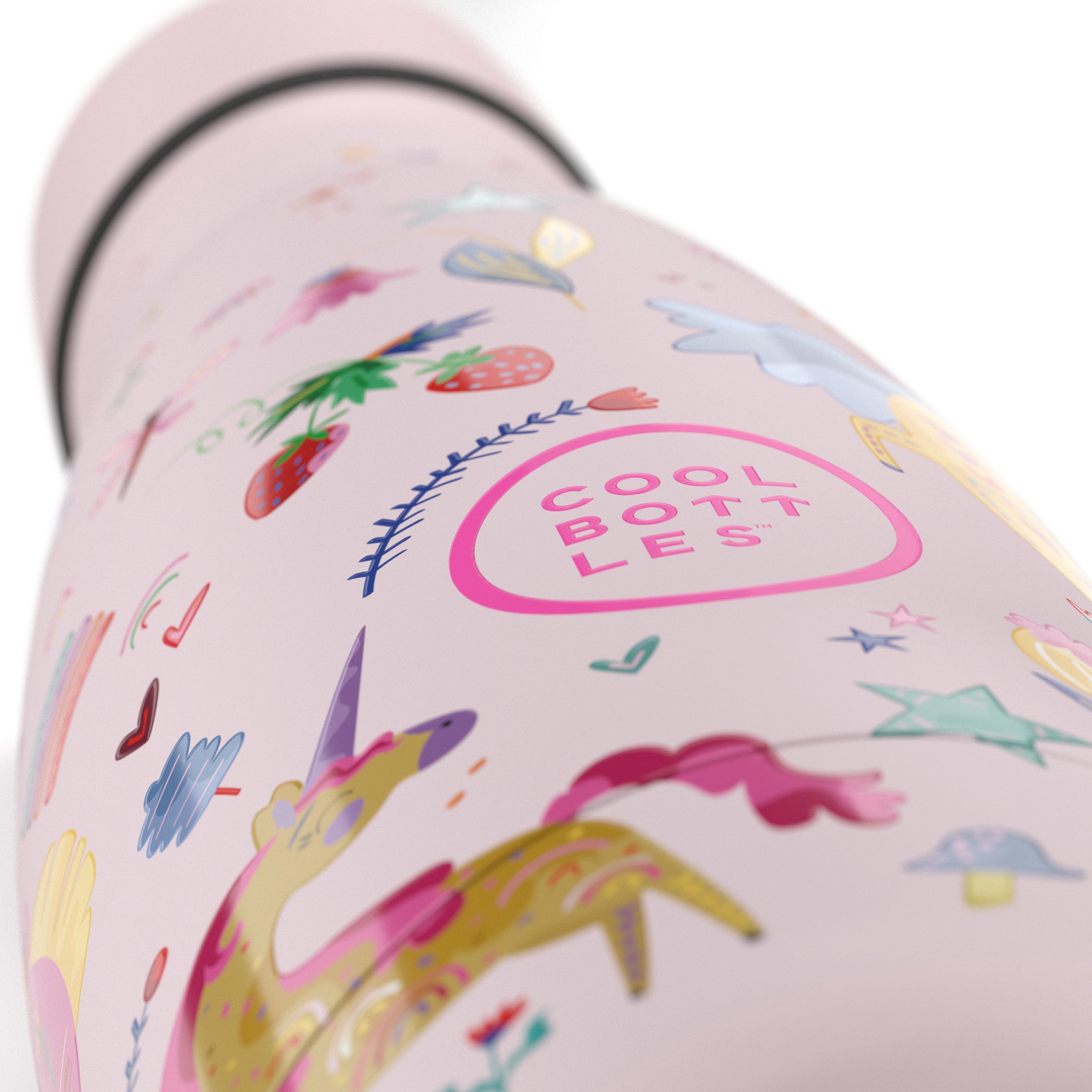 Cool Bottles Botella Kids - Funny Unicorns 350 ml