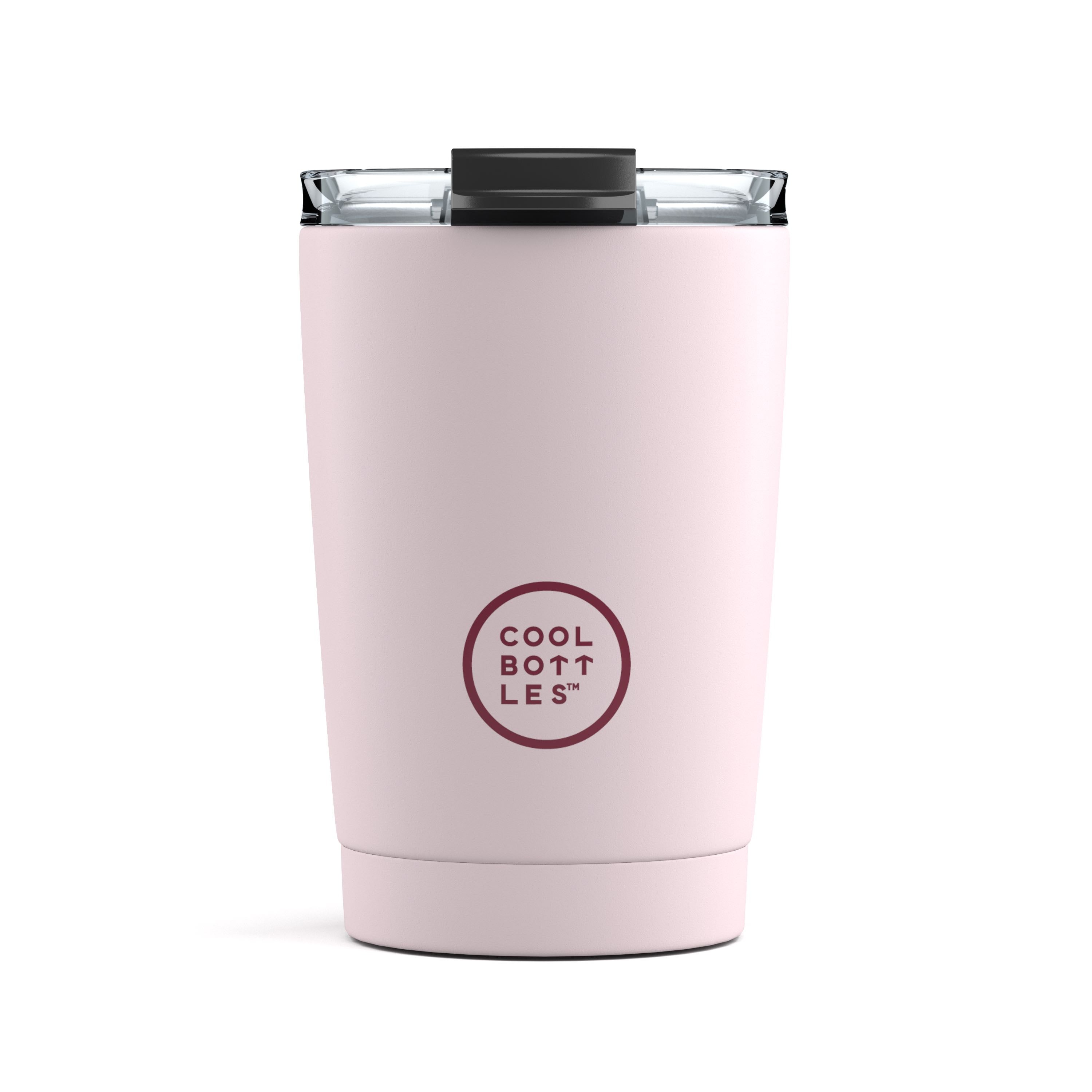 Cool Bottles Vaso Tumbler - Pastel Pink 330 ml
