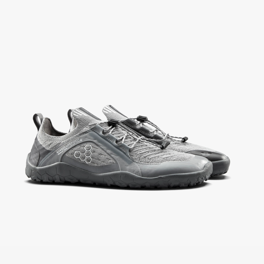 Vivobarefoot Primus Trail Knit FG Mujer - Ultimate-Grey