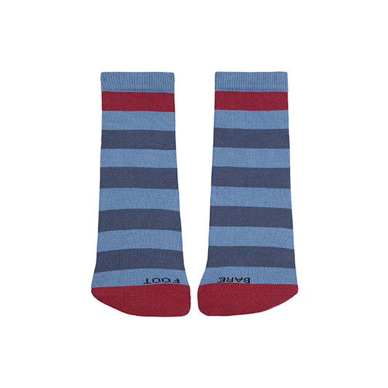 Condor Calcetines Barefoot Altos Con Rizo - Azul Francia