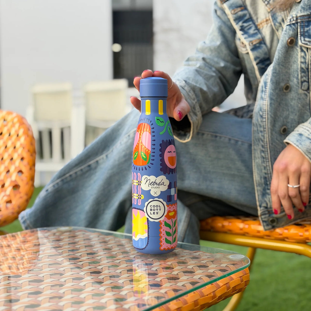 Cool Bottles Botella - Nébula - Patch Zone - 500ml