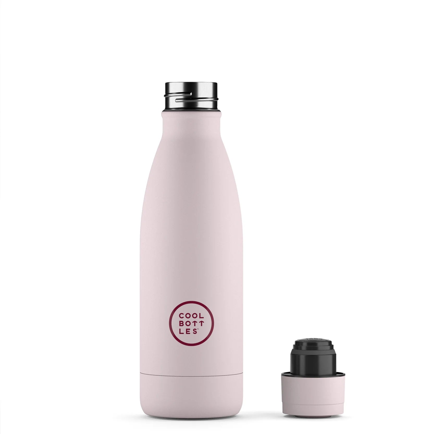 Cool Bottles Botella - Pastel Pink 500 ml