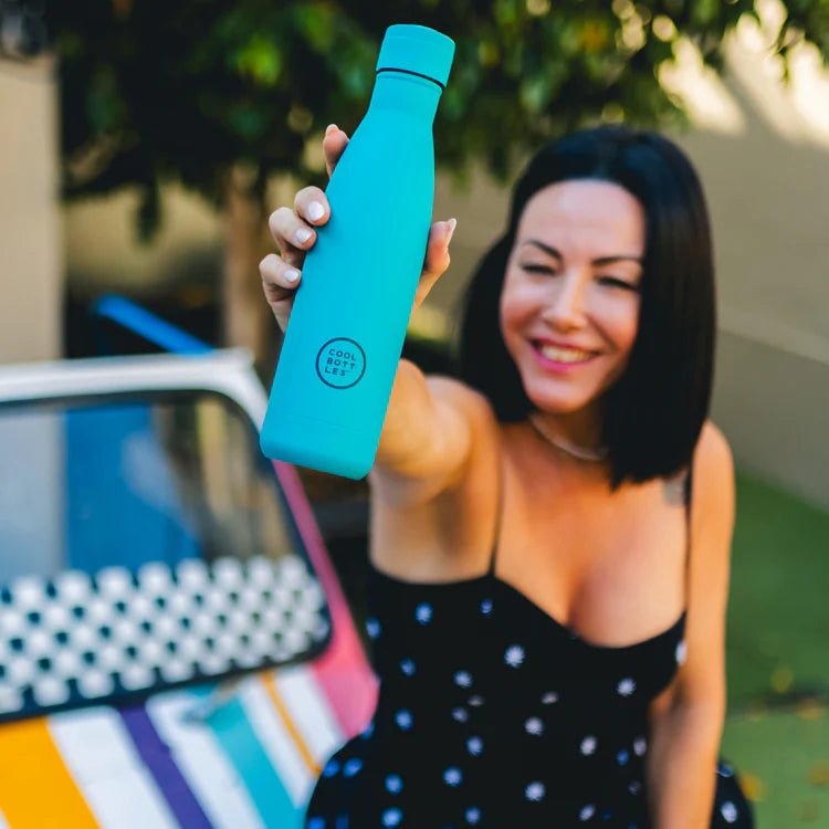 Cool Bottles Botella - Vivid Turquoise 500 ml