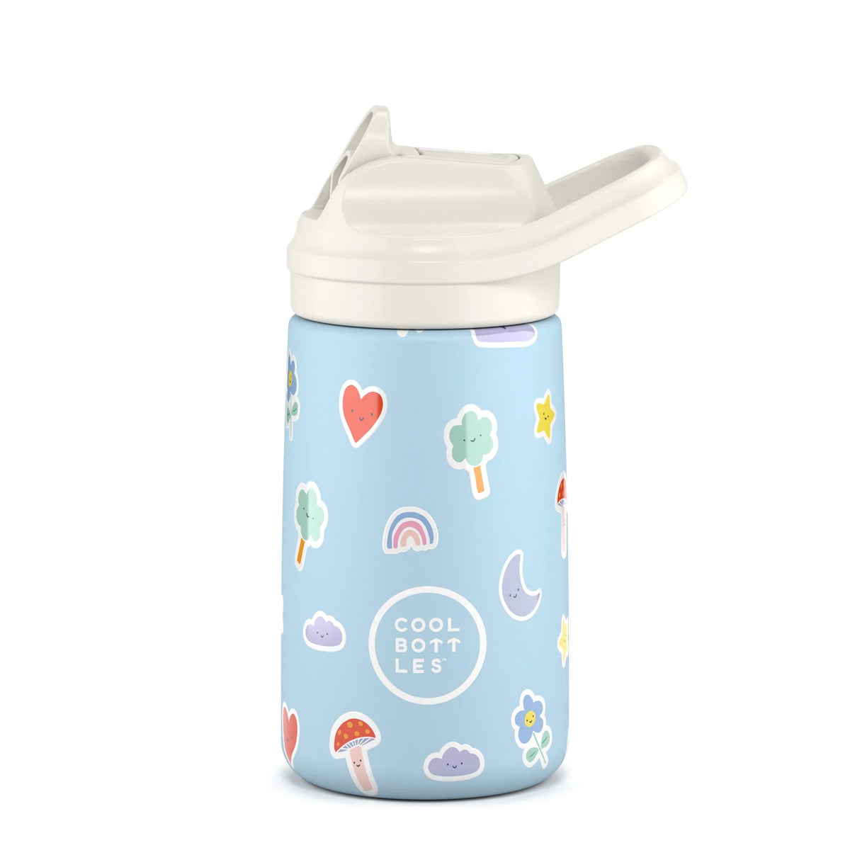 Cool Bottles Botella Kiddie - Rainbow Clouds 350ml