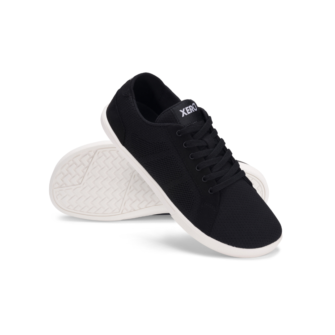XeroShoes Dillon Knit Hombre - Black-White