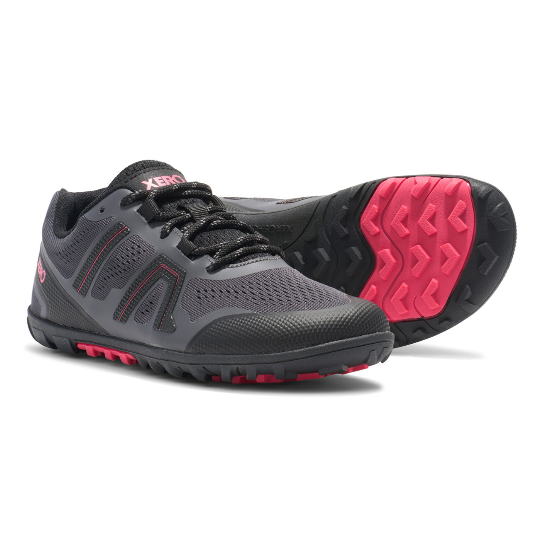 XeroShoes Mesa Trail II Mujer - Asphalt-Raspberry