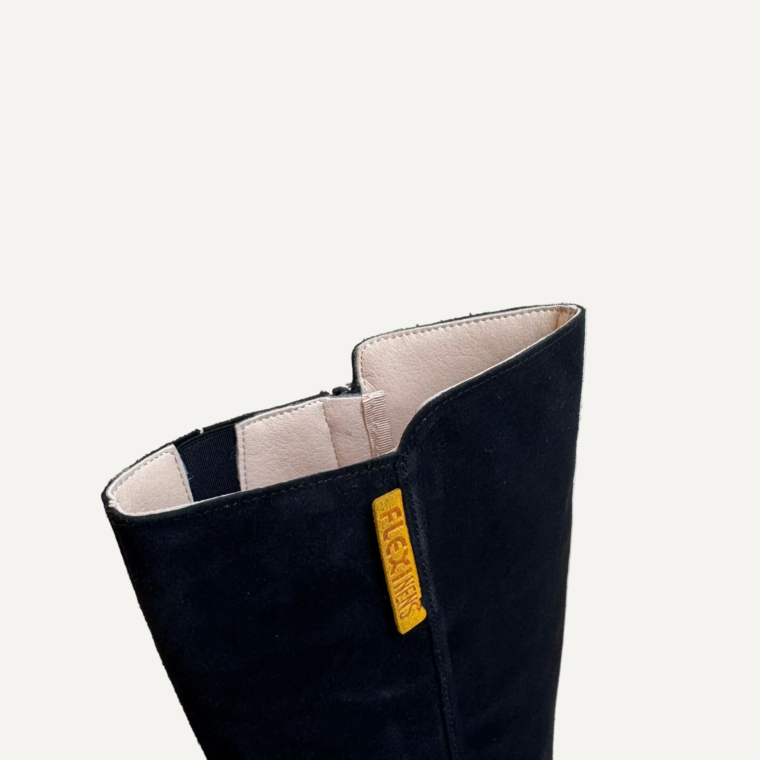 Flexinens Bota 9090-X - Salvaje Serraje Negro