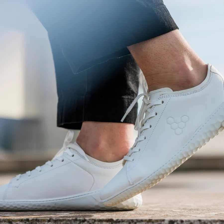 Vivobarefoot Geo Court III Mujer - Bright White