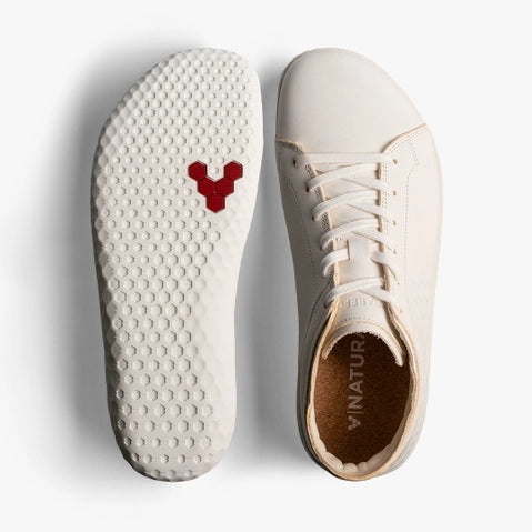 Vivobarefoot Geo Court III Mujer - Bright White
