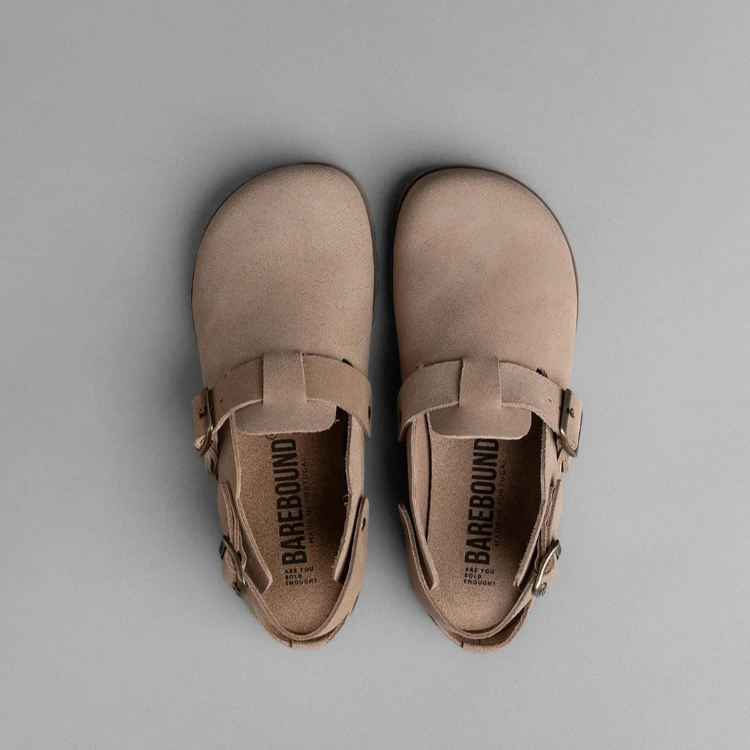 Barebound Ikaros Barefoot Clog - Desert Beige