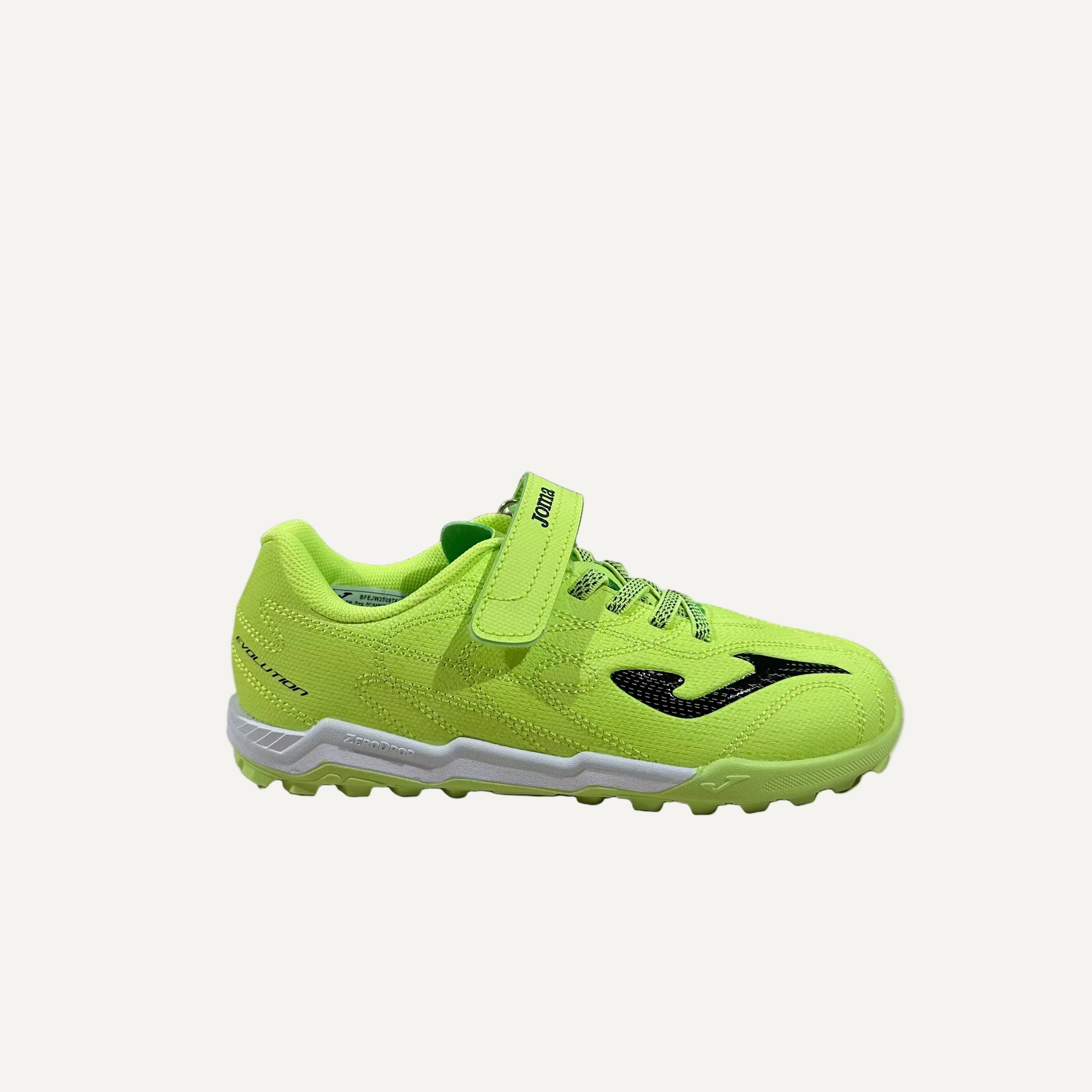 Joma Barefoot Evolution Junior Futbol Multitaco - Verde Flúor (27-34 velcro)