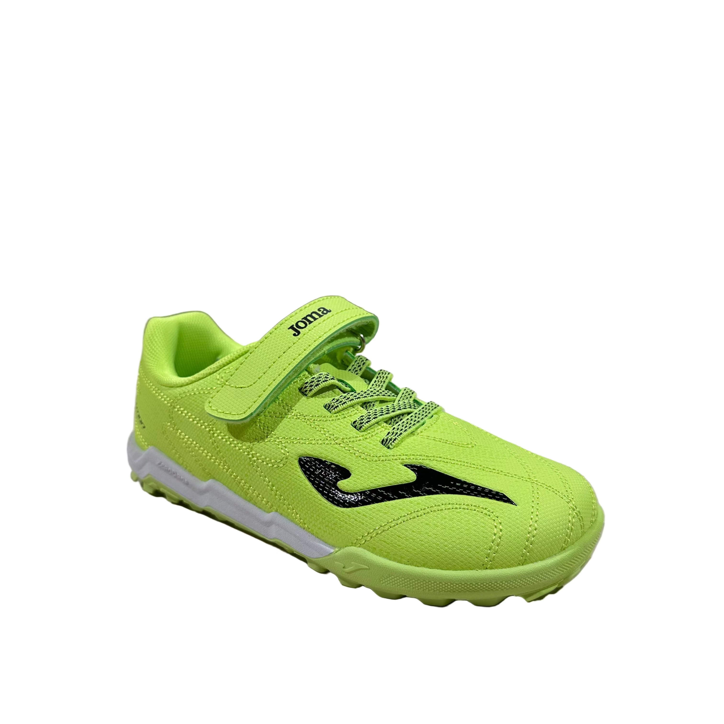 Joma Barefoot Evolution Junior Futbol Multitaco - Verde Flúor (27-34 velcro)