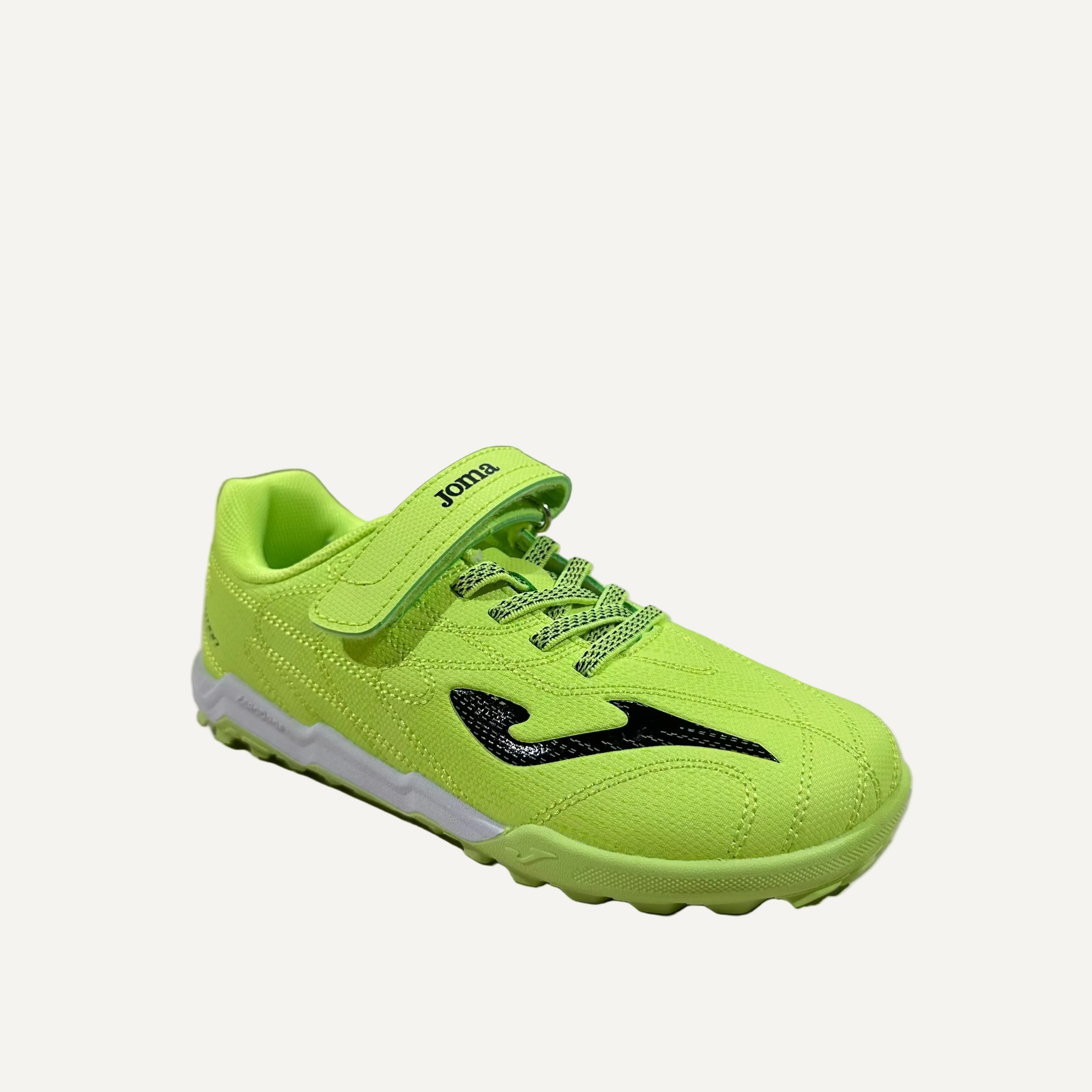 Joma Barefoot Evolution Junior Futbol Multitaco - Verde Flúor (27-34 velcro)