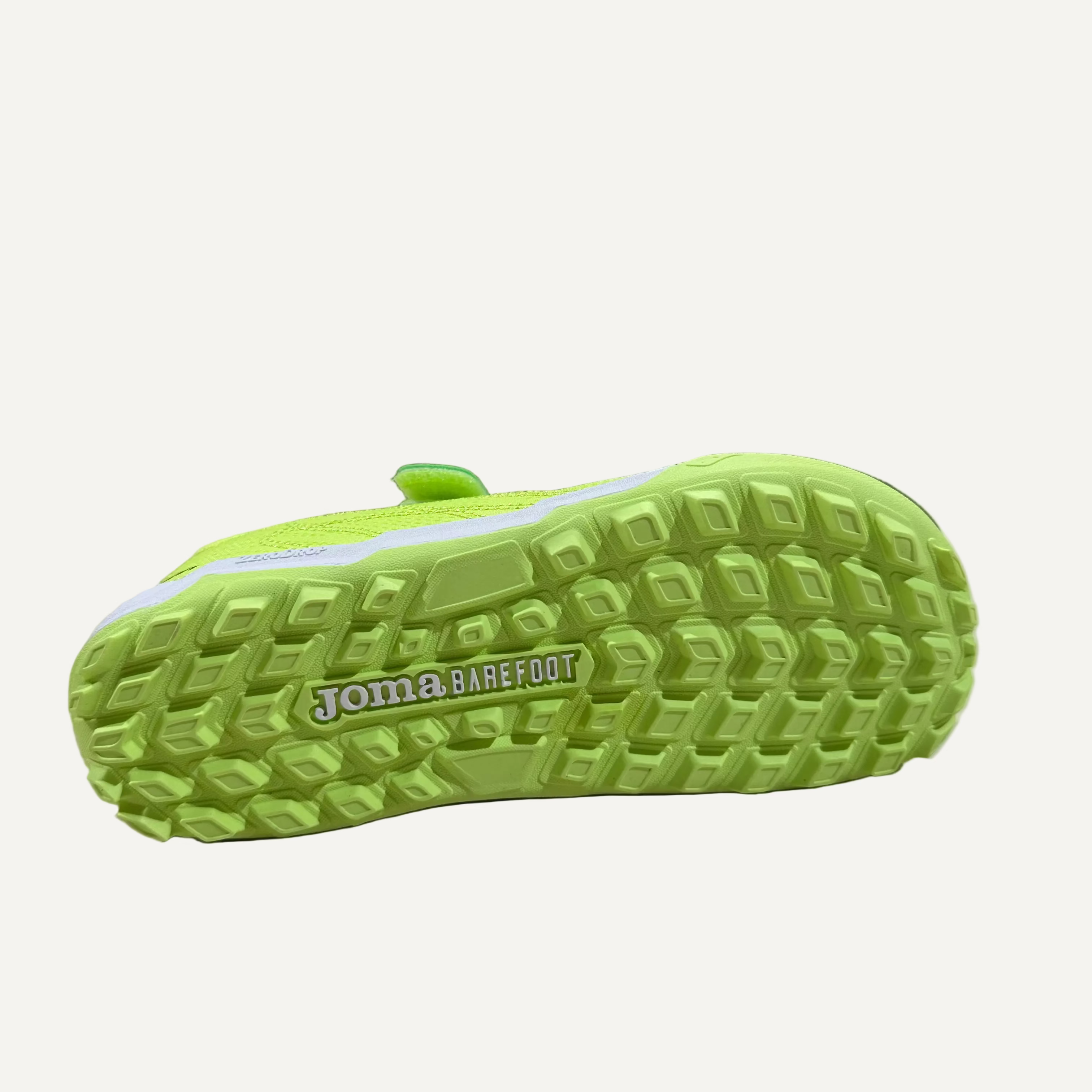 Joma Barefoot Evolution Junior Futbol Multitaco - Verde Flúor (27-34 velcro)