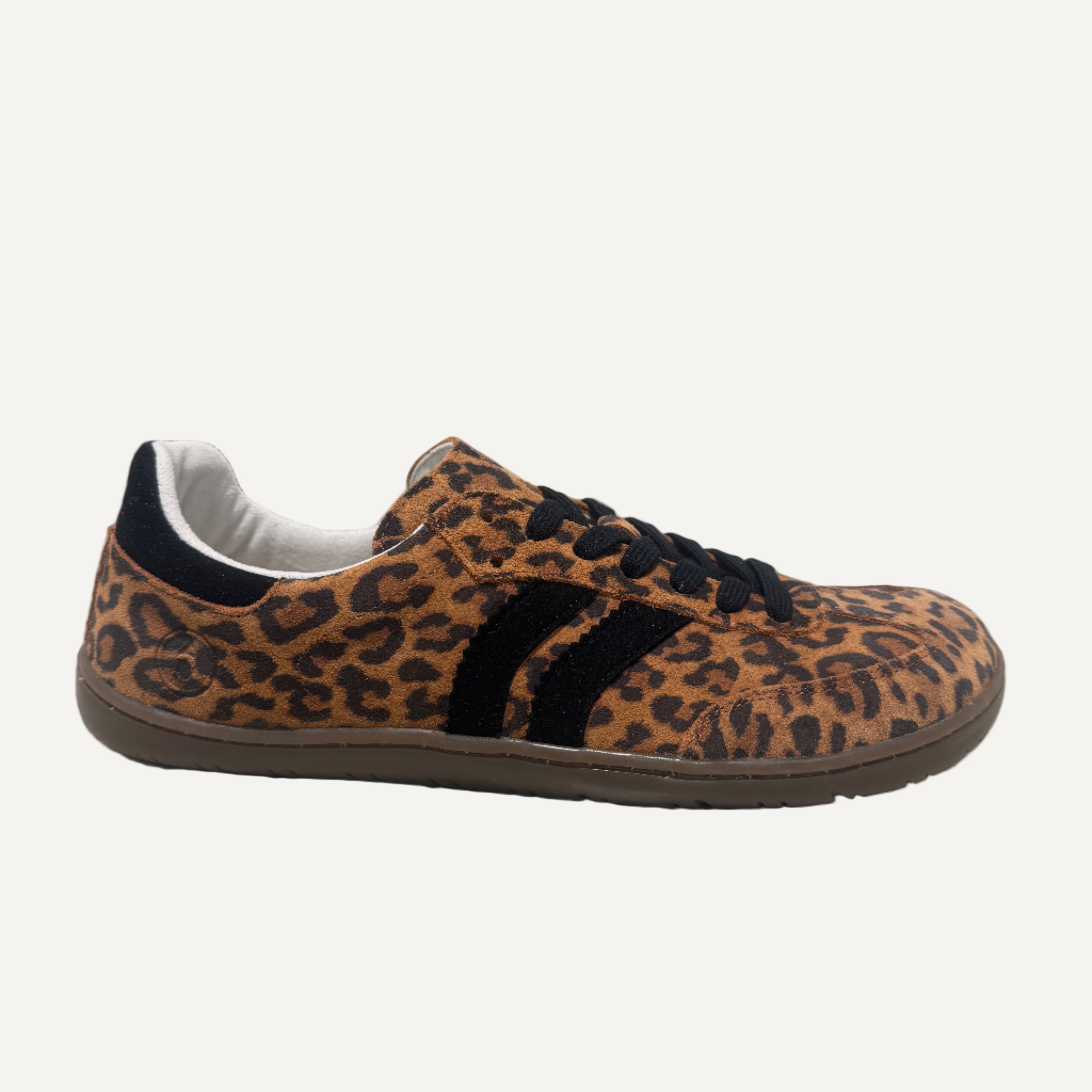 Coqueflex Deportivo 4415 - Leopardo-Suede-Whisky-Negro