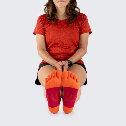 Injinji Calcetines Run No-show - Chili
