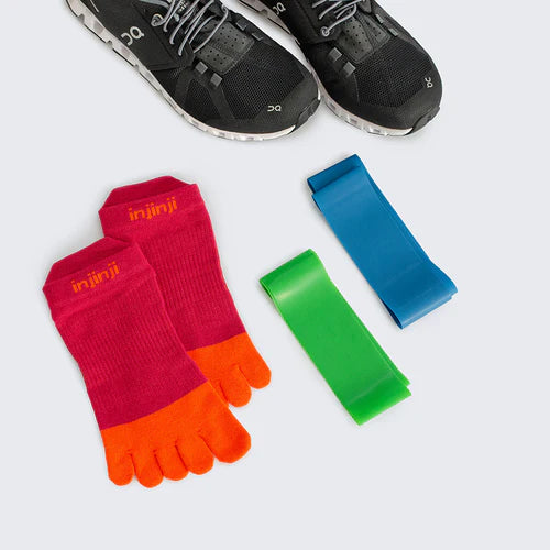 Injinji Calcetines Run No-show - Chili