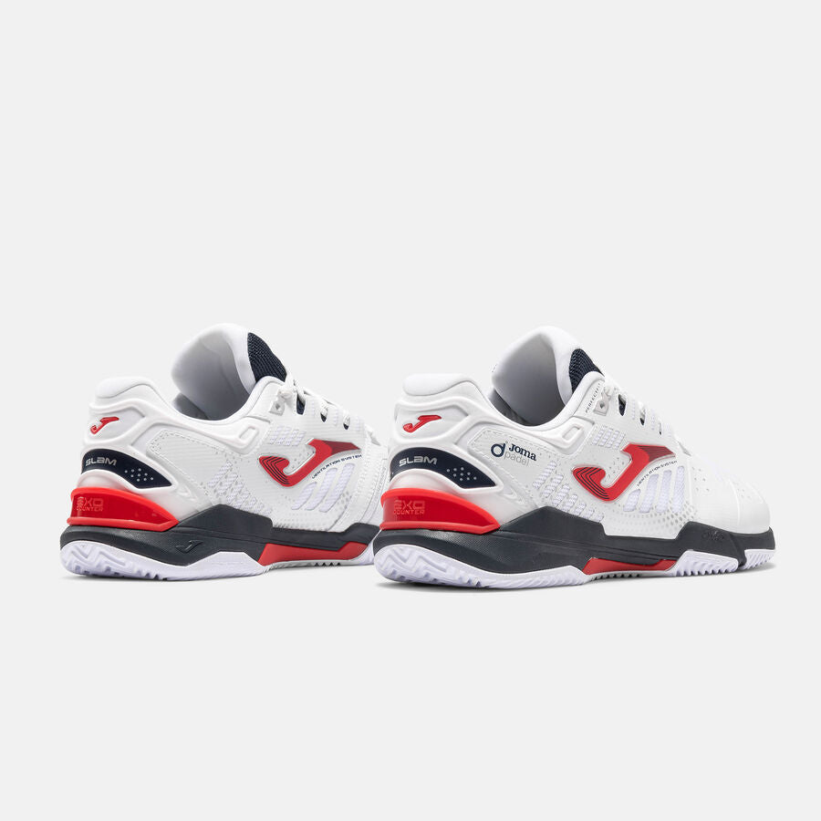 Joma Barefoot Slam Foot Shape Clay Hombre Padel - Blanco