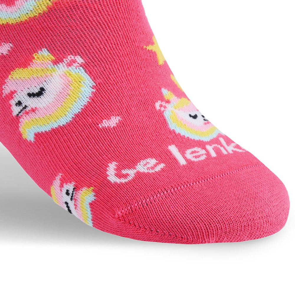 Be Lenka Calcetines Kids Crew - Unicorn BubleGum Pink