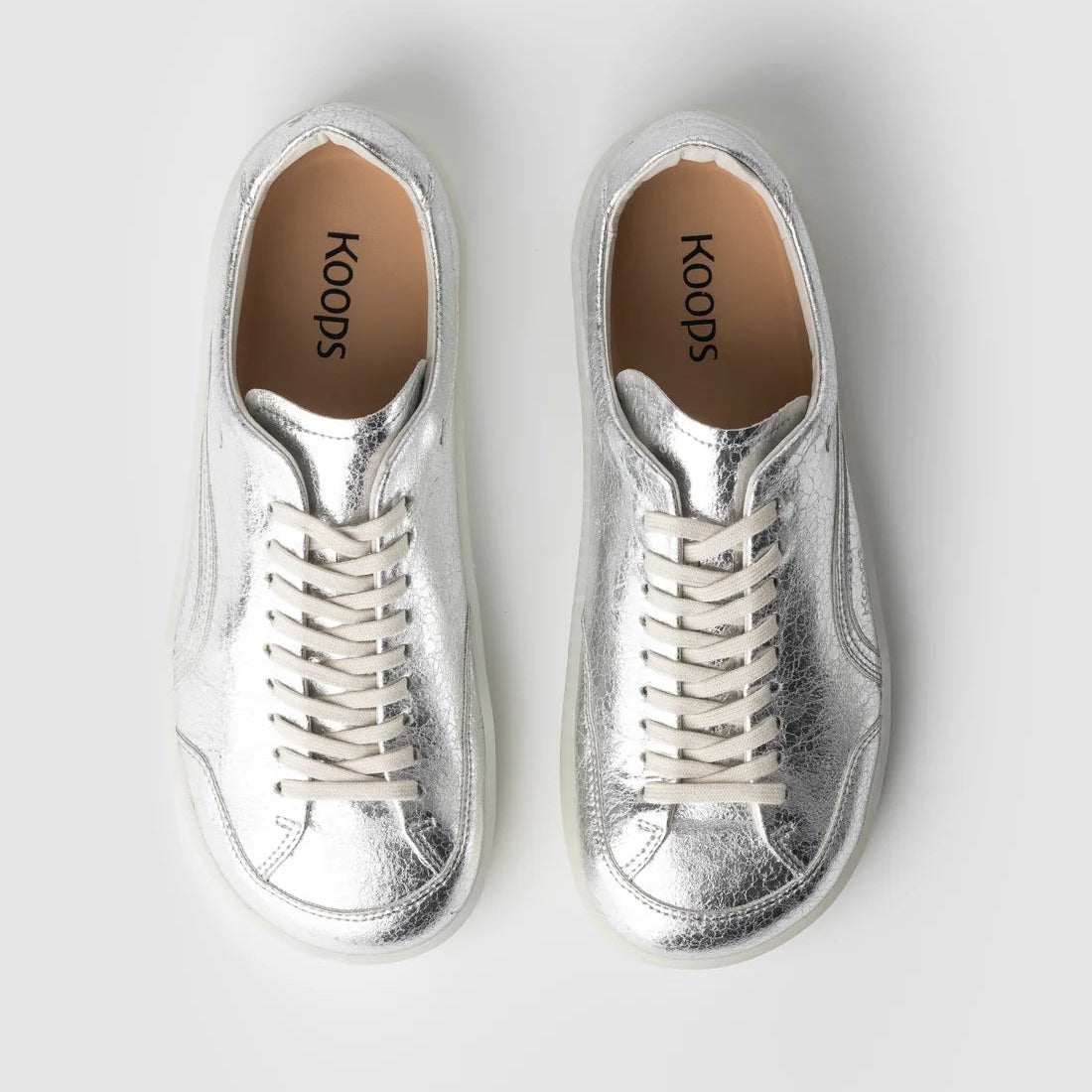 Koops Kai Barefoot Sneaker - Silver