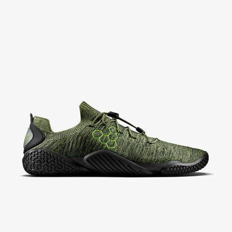 Vivobarefoot Motus Flex Hombre - Forest Green-Acid Lime