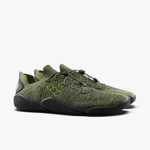 Vivobarefoot Motus Flex Hombre - Forest Green-Acid Lime