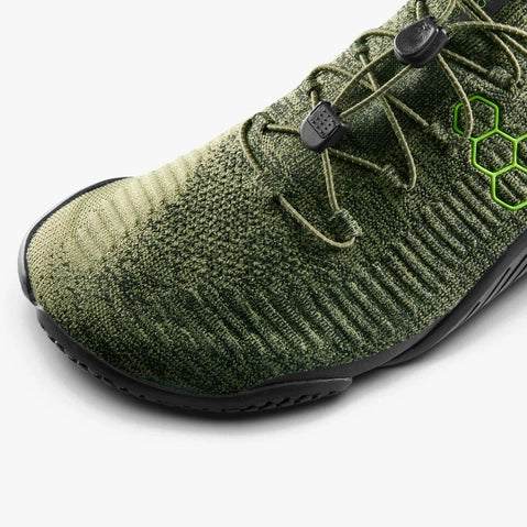 Vivobarefoot Motus Flex Hombre - Forest Green-Acid Lime