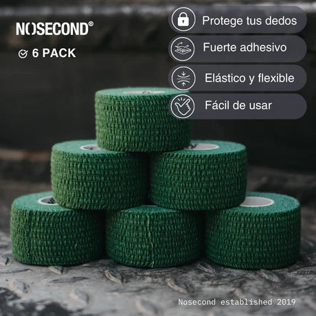 Nosecond Tape Premium - Forest (Pack 6)