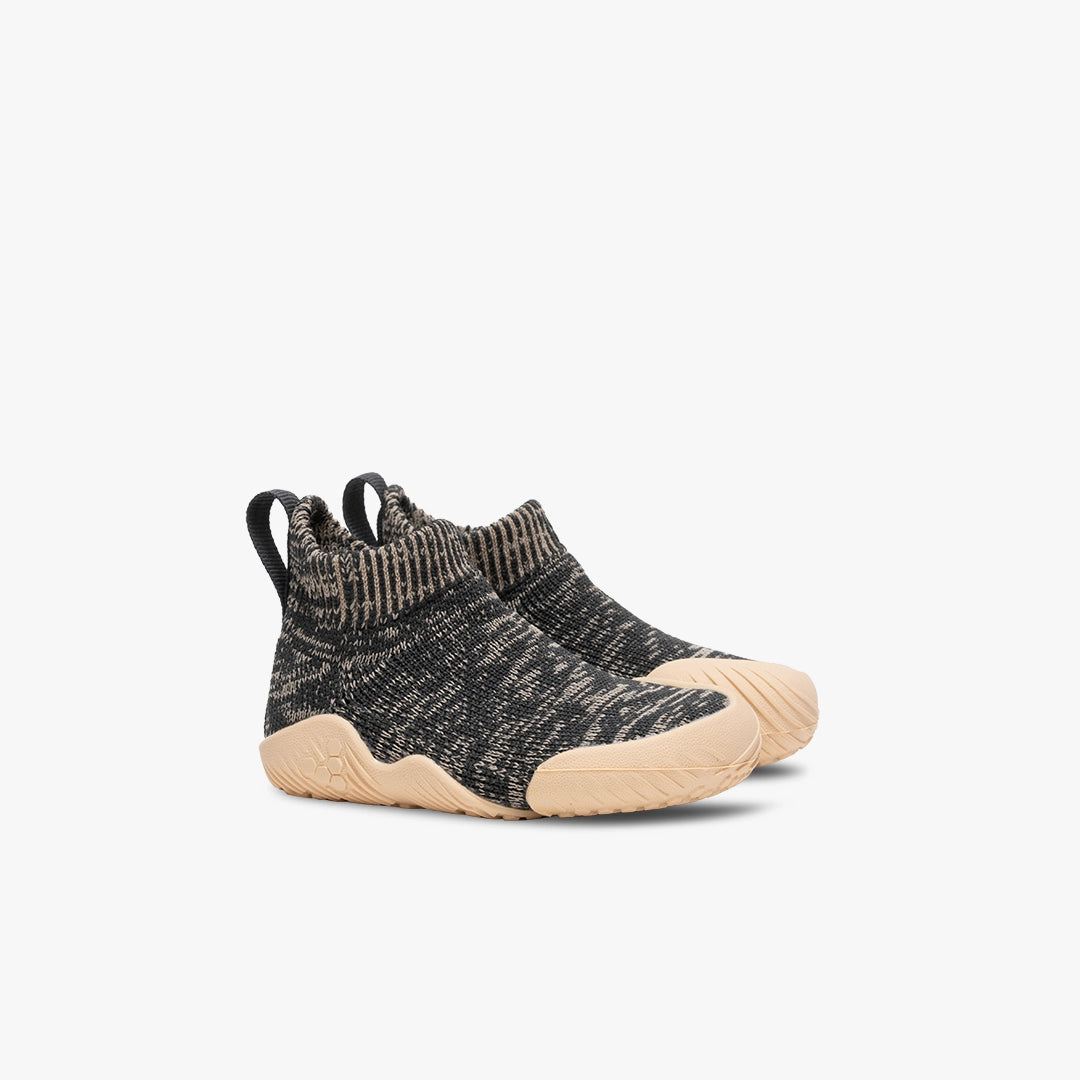 Vivobarefoot Pluma Knit Toddlers - woodland-grey