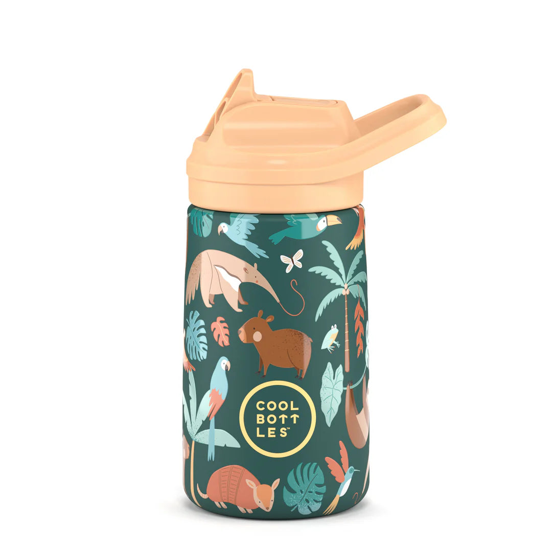Cool Bottles Botella Kiddie - Rainforest Refuge 350 ml