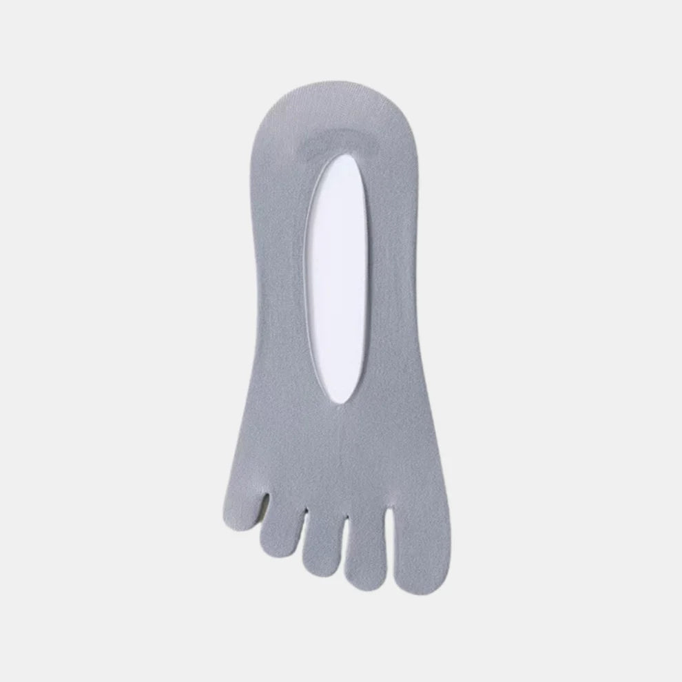 Roots Calcetines invisibles 5 dedos Pinkies - Gris
