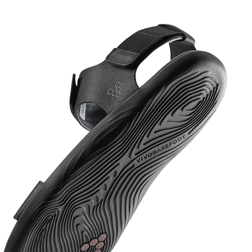 Vivobarefoot Sensus Yin Sandal Mujer - Obsidian